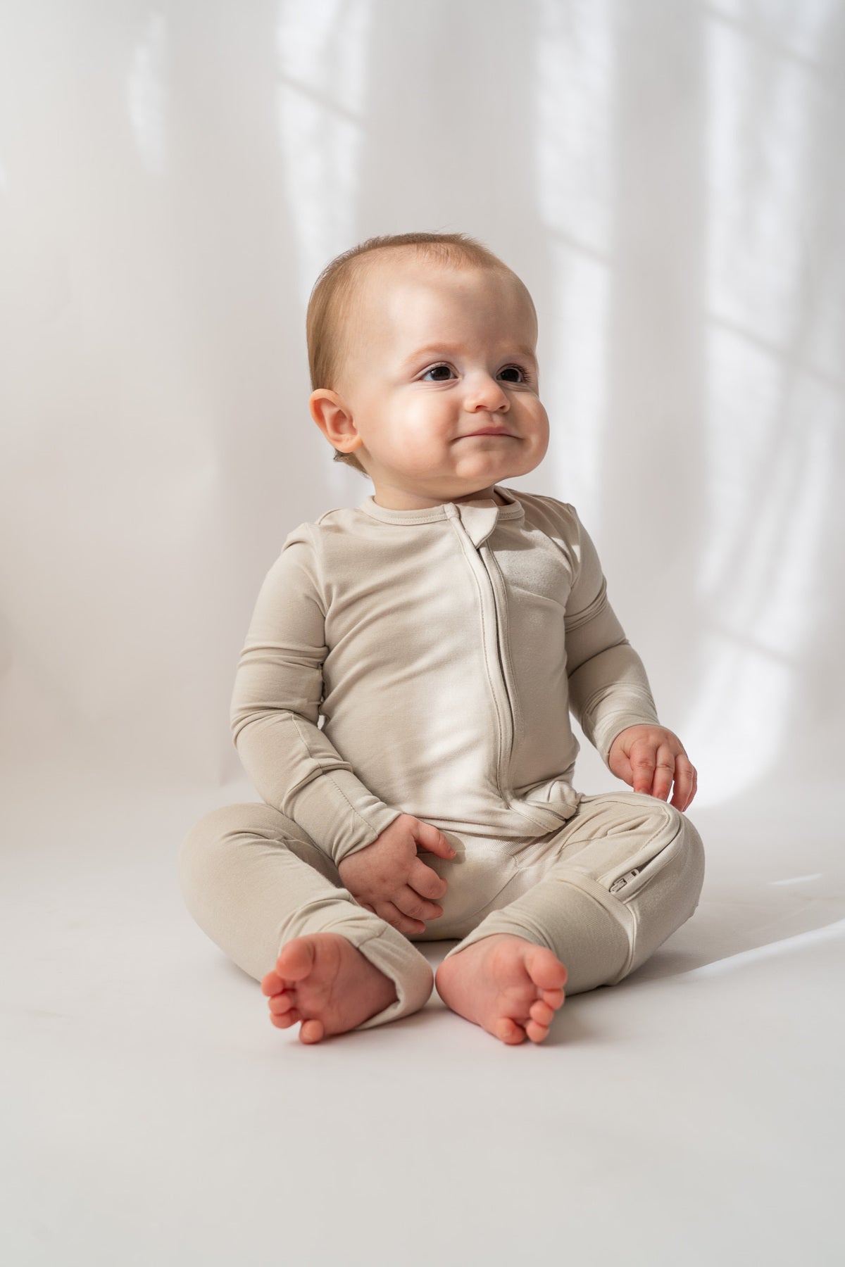 Unixex Bamboo & Spandex Sand Loveralls