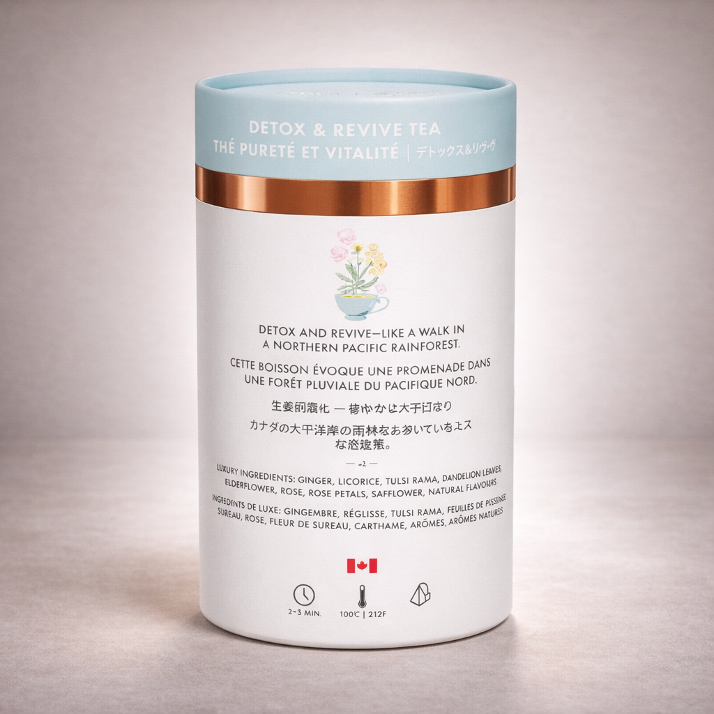 M21 Detox & Revive Luxury Herbal Tea - Detox and Revive Luxury Herbal tea - 24ct