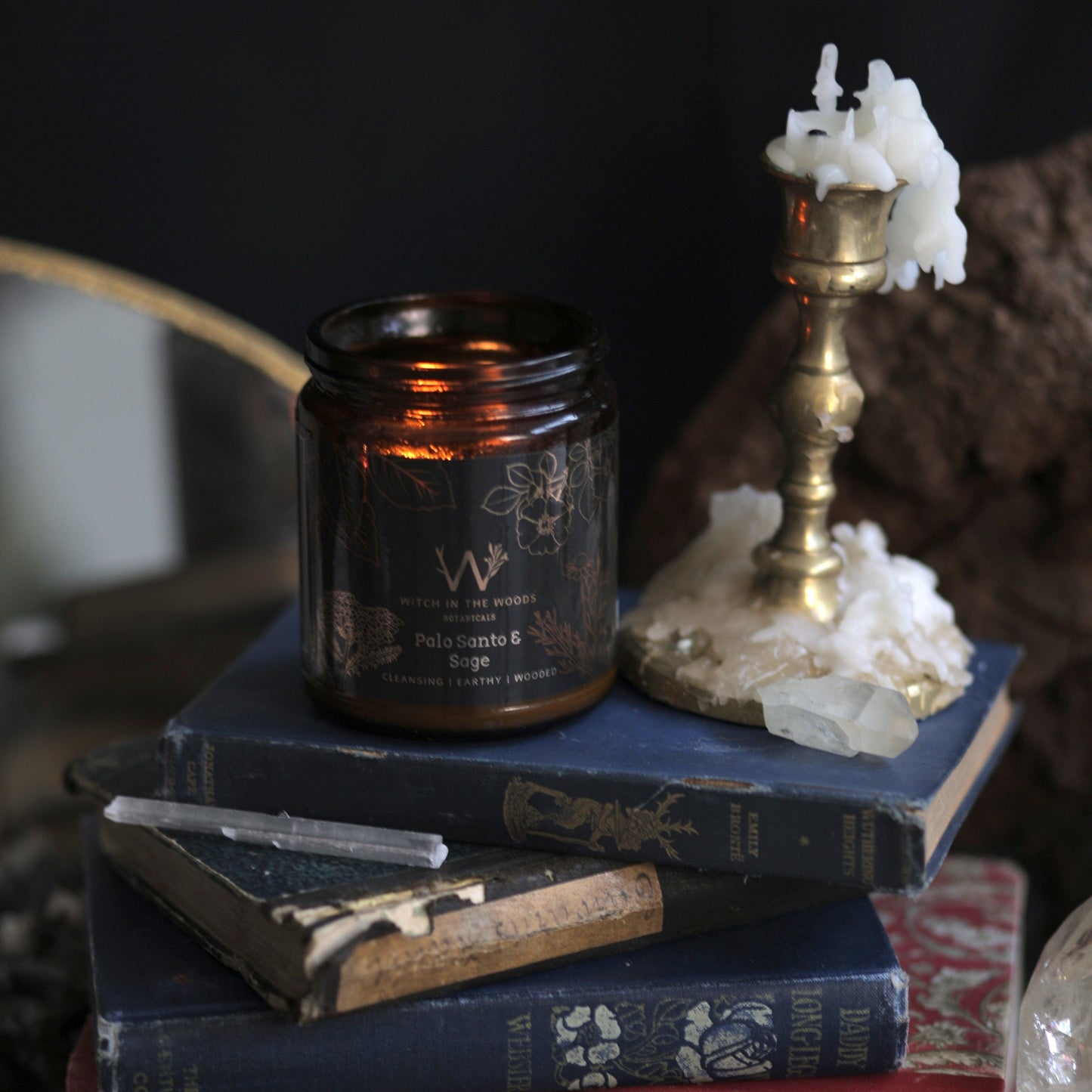 Palo Santo + Sage Soy Candle