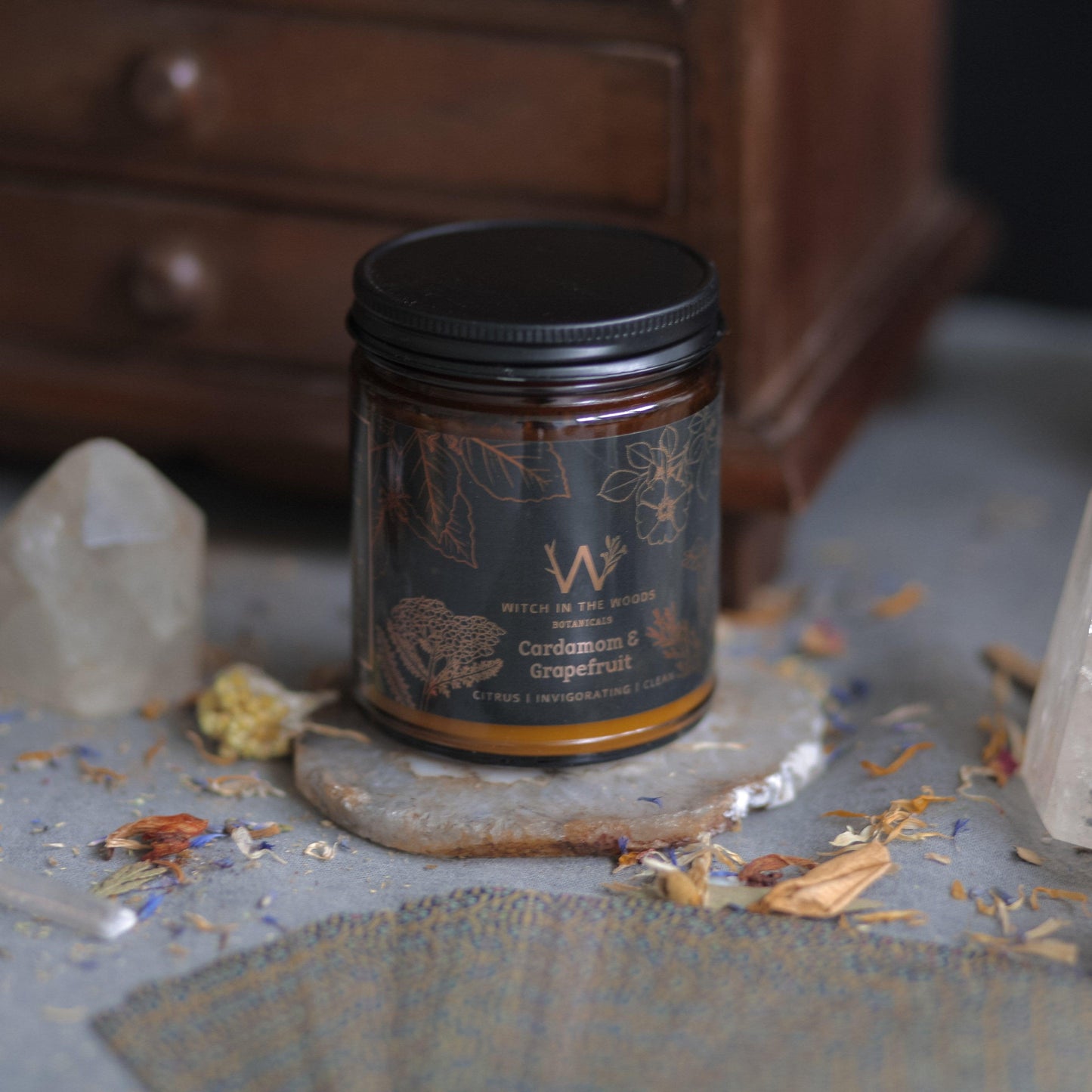 Cardamom Tea + Zesty Grapefruit Candle