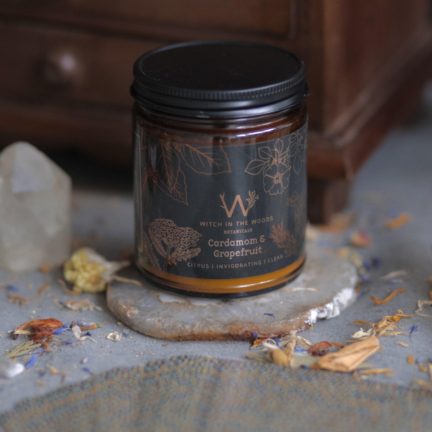 Cardamom Tea + Zesty Grapefruit Candle