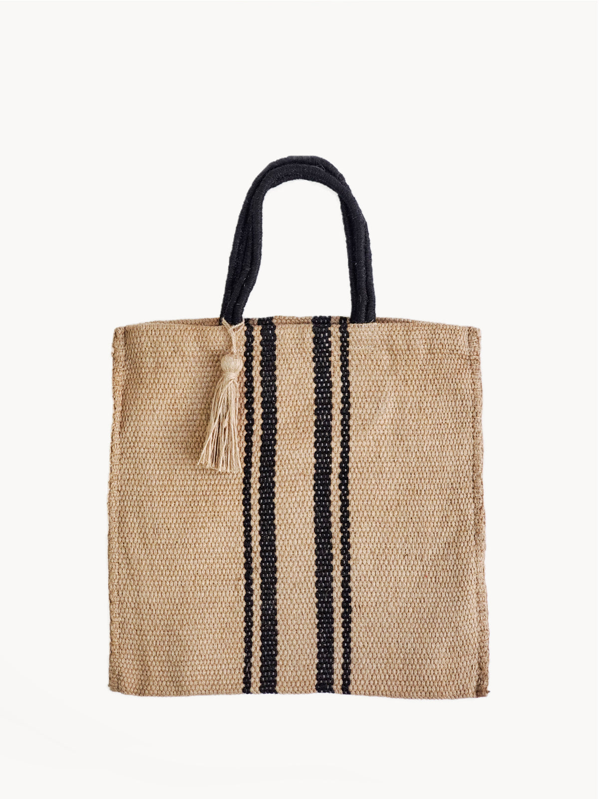 Naya Jute Tote Bag - Natural, Eco-Friendly, Ethically Sourced, Fair Trade, Handmade, Ngo