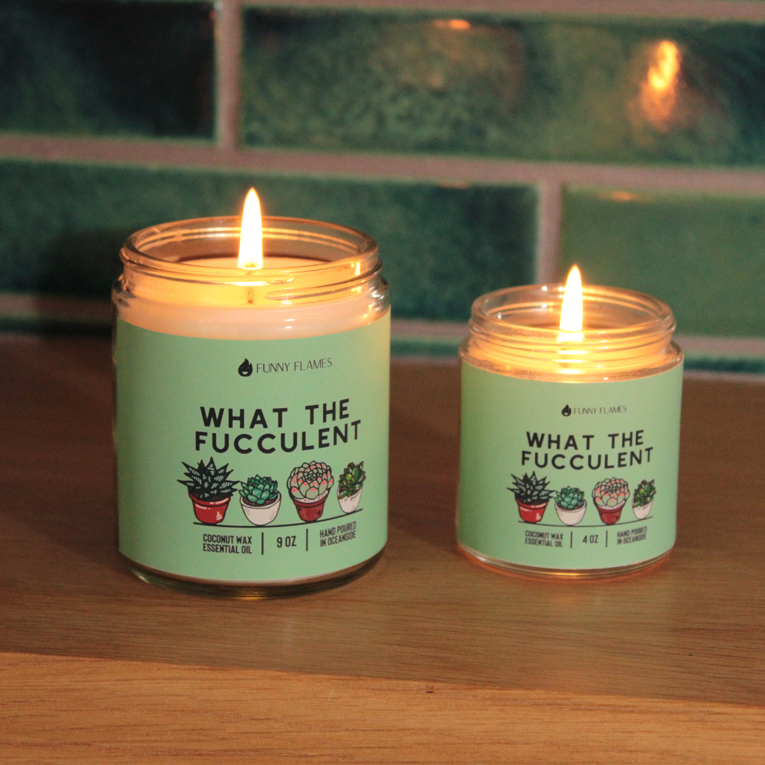 What The Fucculent - Candle