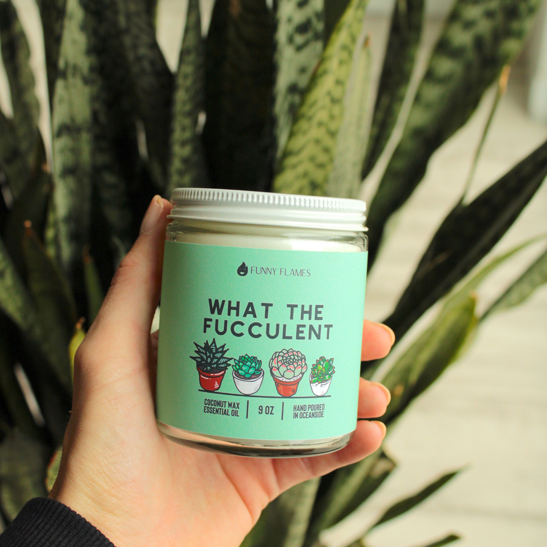 What The Fucculent - Candle