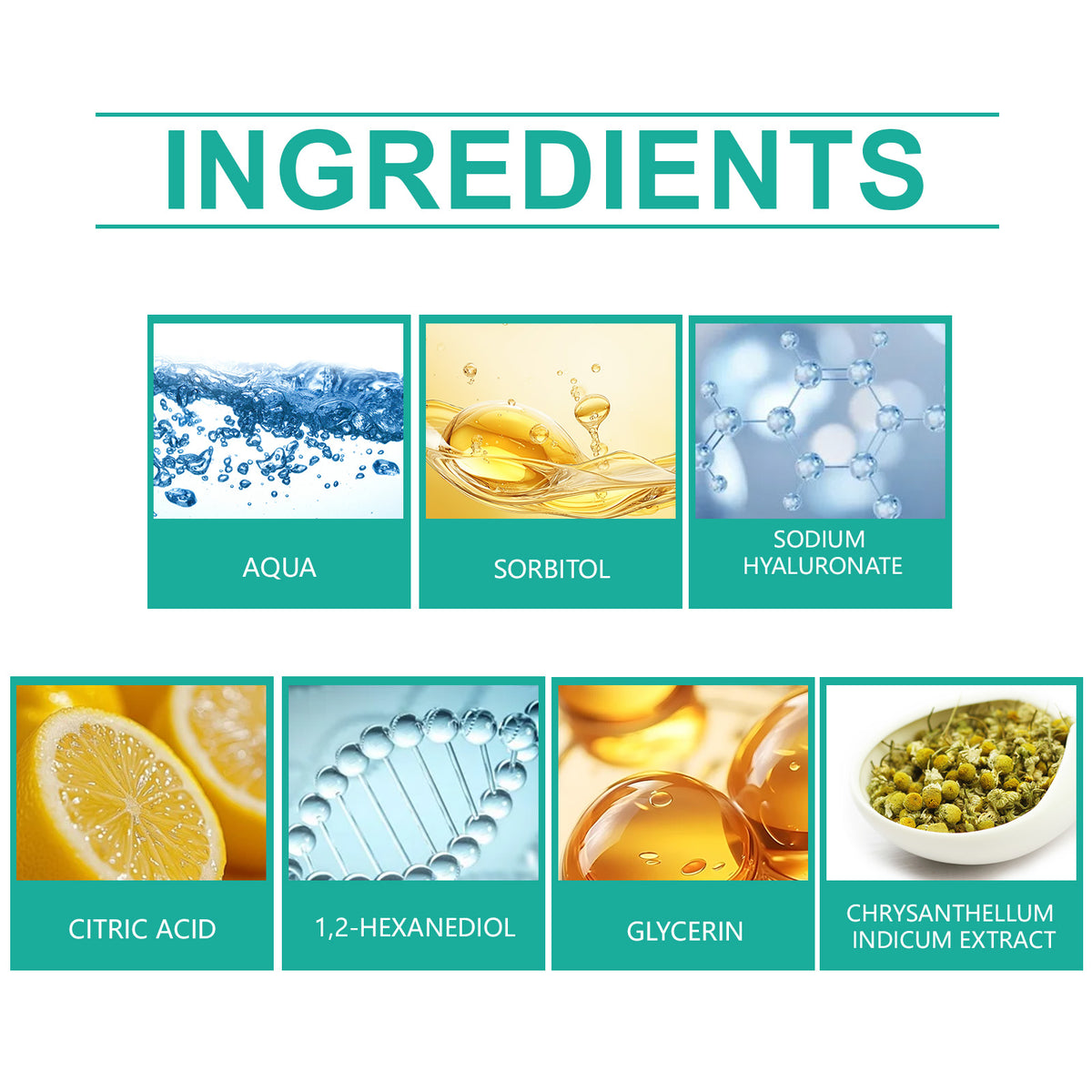 a collage of different ingredients