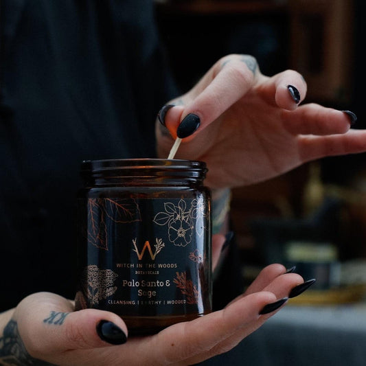Palo Santo + Sage Soy Candle