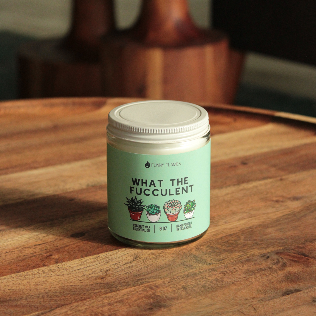 What The Fucculent - Candle