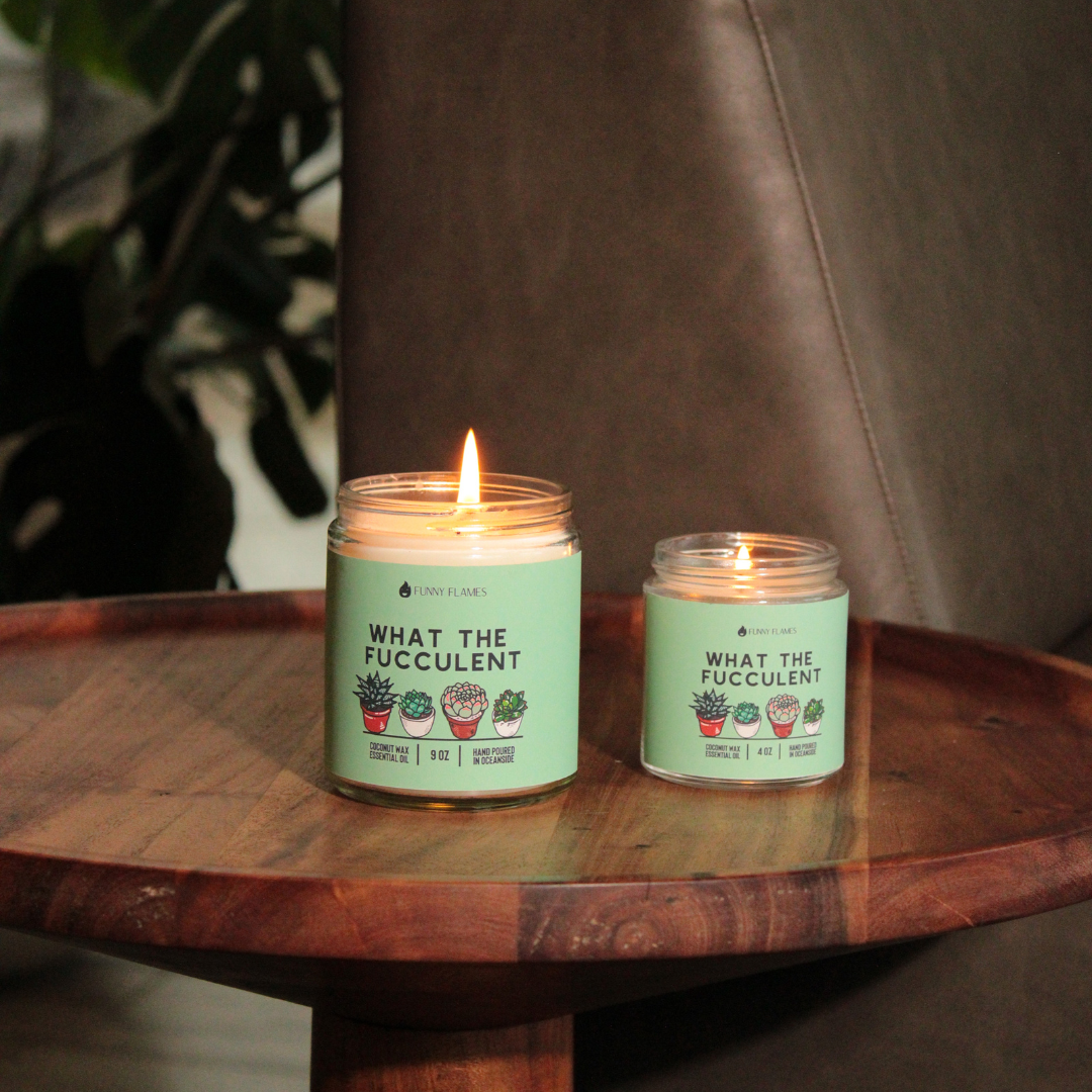 What The Fucculent - Candle