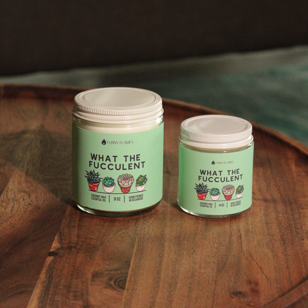 What The Fucculent - Candle
