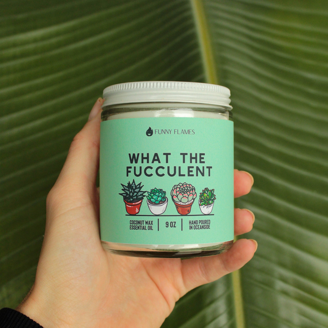 What The Fucculent - Candle