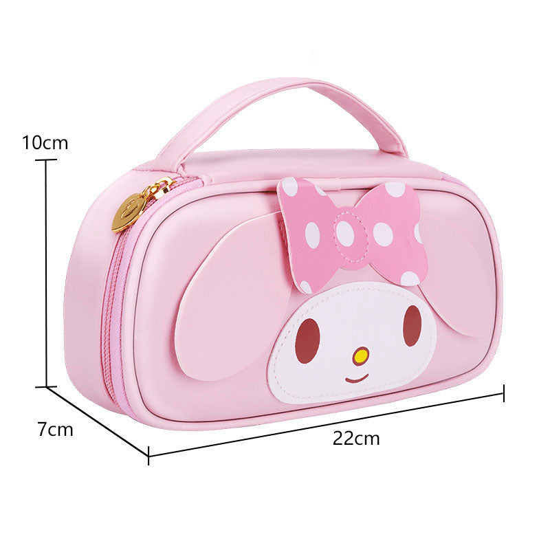 Adorable Girls' Retro Character Stationery Pencil Pouch Case Purse