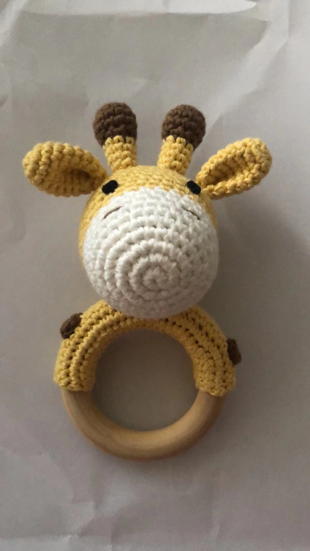 Adorable Crochet Knit Baby Teether Rattle - Multiple Styles
