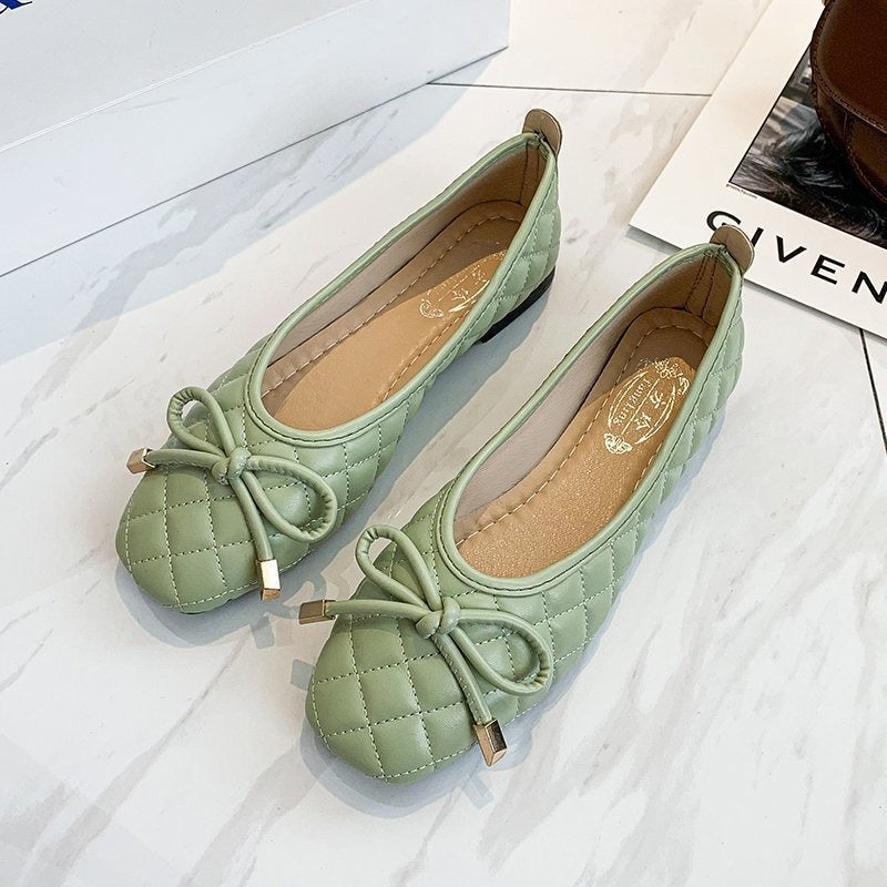 Women's Quilted Ballet Flats