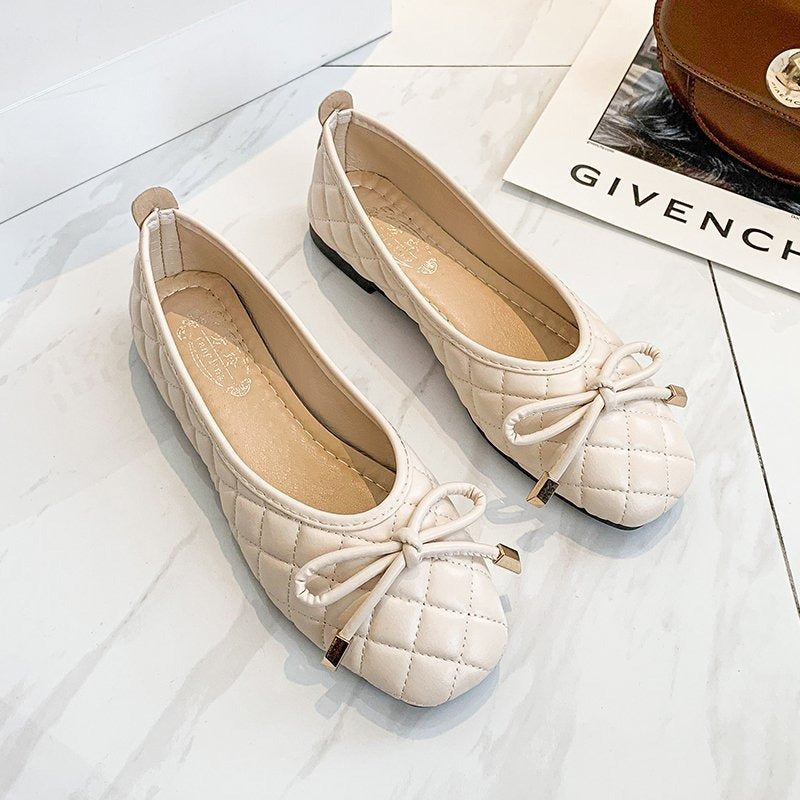 Women's Quilted Ballet Flats