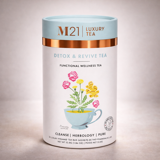 M21 Detox &amp; Revive Luxury Herbal Tea - Detox and Revive Luxury Herbal tea - 24ct
