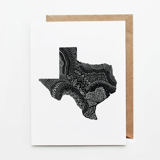Everyday Texas Greeting Card by Jon Simmons