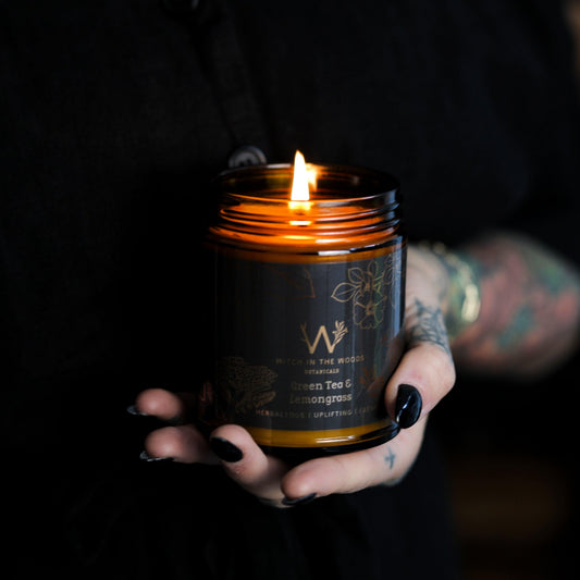 Herbal Green Tea + Zesty Lemongrass Soy Candle