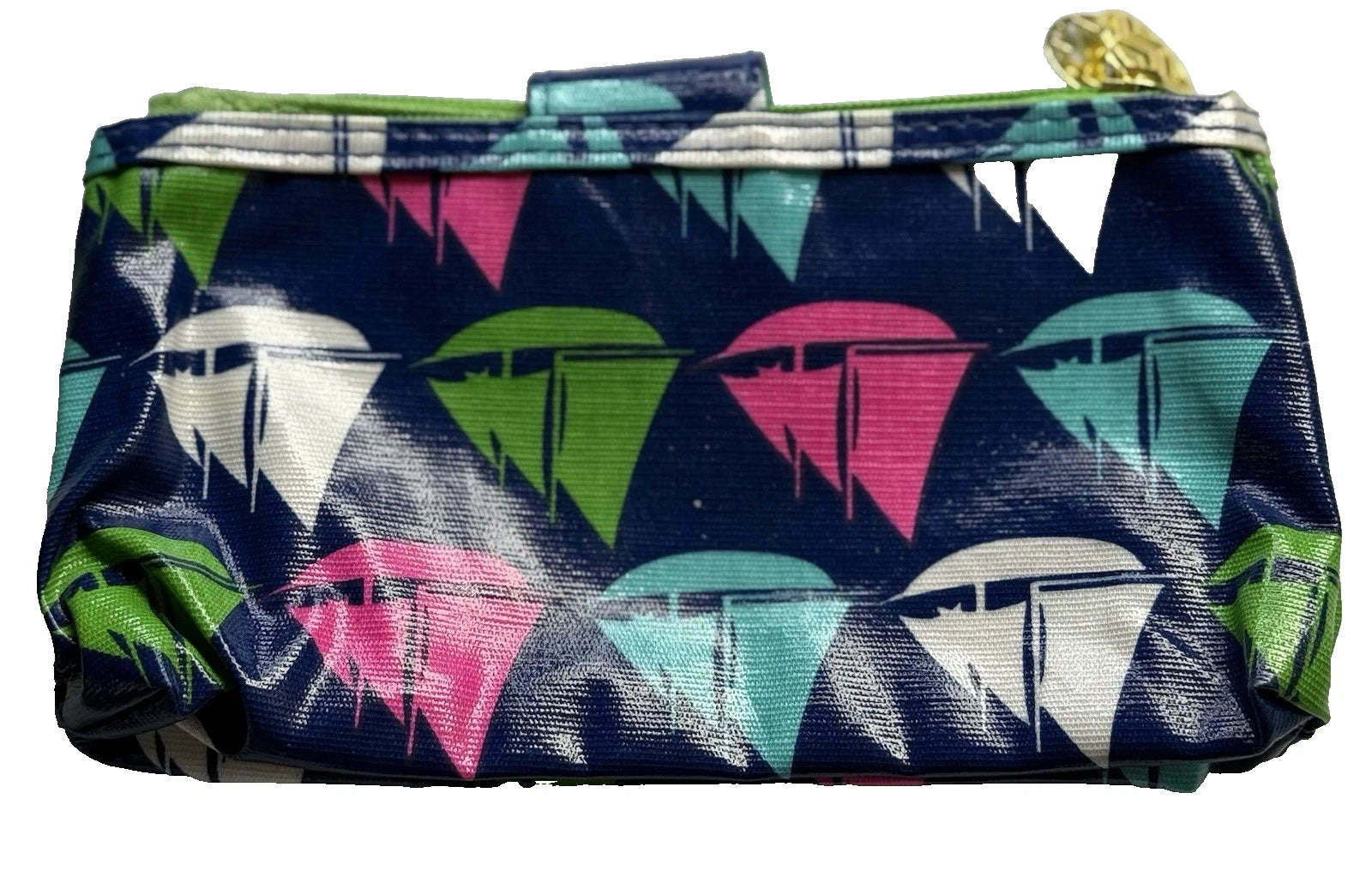 Macbeth Collection by Margaret Josephs Travel Jewelry/Makeup Case w/Sailboats