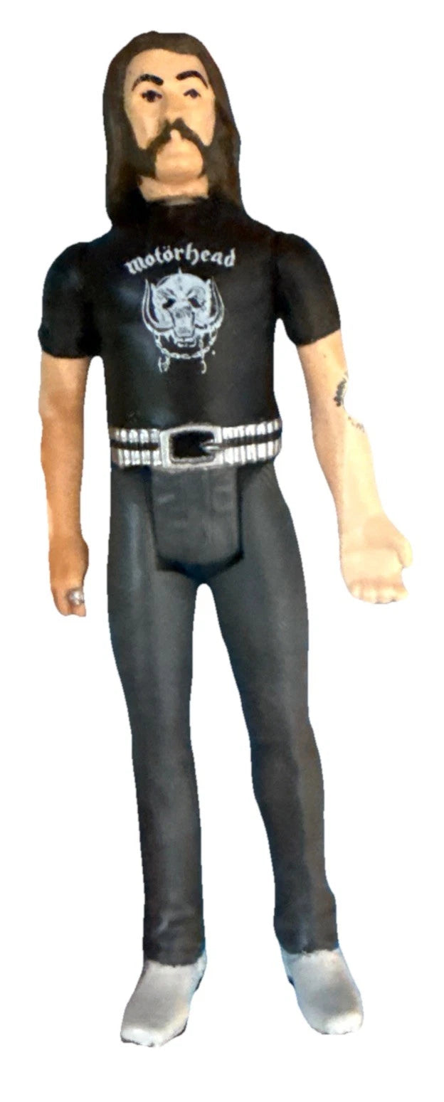 Lemmy from Motorhead ReAction Miniature w/Guitar Figure Ace Of Spades New In Box
