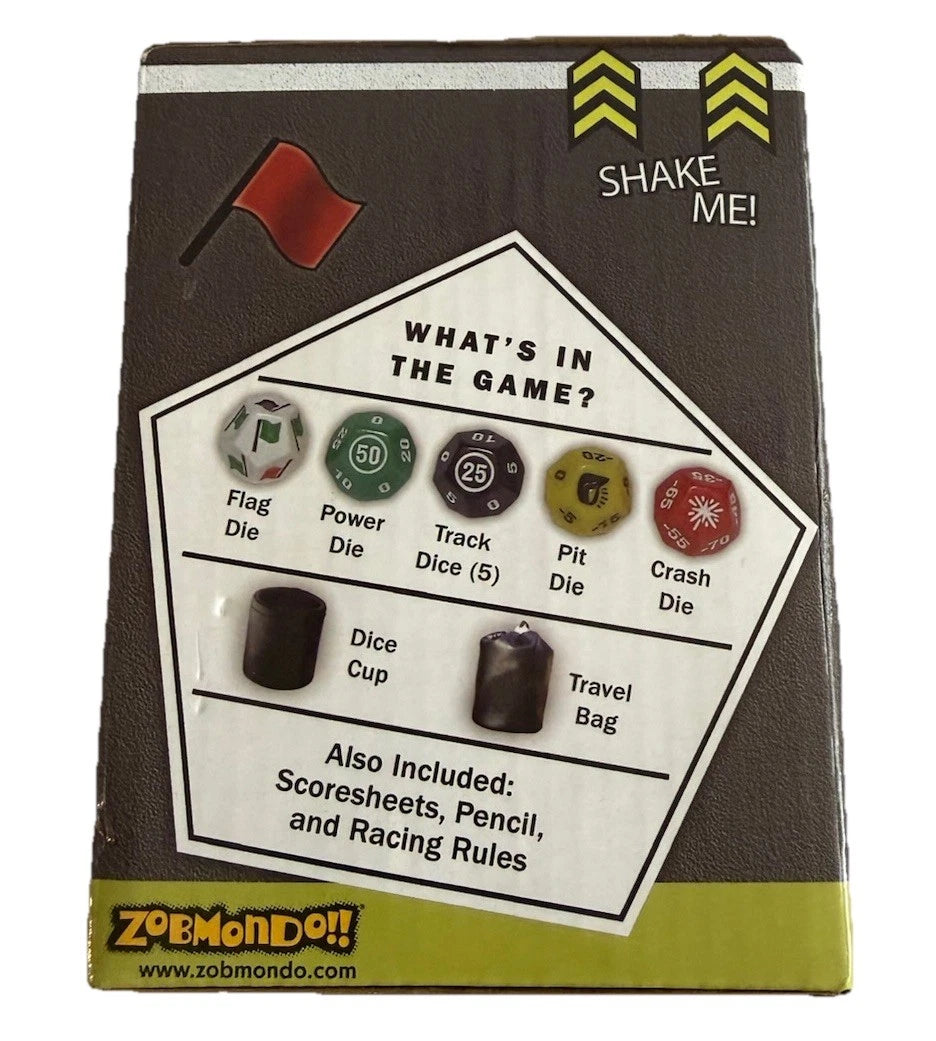 Zobmondo!! Go 500™ Racing Dice Game – Travel Edition - New in the box!
